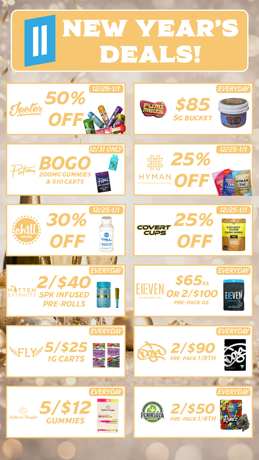 $85 5G BUCKET Lialtela BOGO -F4t7 200MG GUMMIES 510 CARTS 3015241lii OFF 2/$40 I MITTEN EXTRACTS 5PK INFUSED PRE-ROf LS vd5/$25 ----r 1G CARTS f47/4407414 0 5/$12 Shatteml noughts G UMMIES -47 1- $65E. 113 01 OR 2/$100 aareZkrij PRE-PACK OZ. EVEN woe 2/$90 roir. PRE-PACK 1/8TH IA rt 2/$50 g PENINS.LA PRE-PACK 1/8TH / 