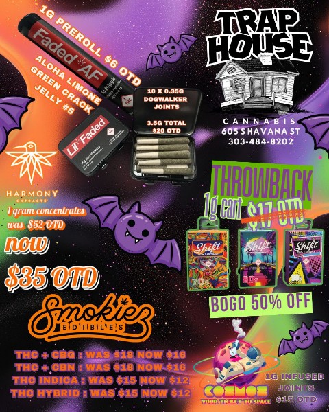 HARMONY /yrant concentrale. wt. $52 OTM / Check us out here!  https://traphousecolorado.com/ Stop on by!  605 S Havana St. Denver, CO 80247