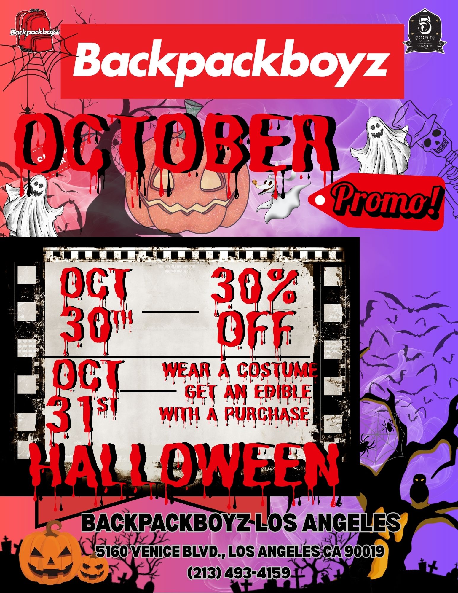 Backpackboyz krk rir4 10 Axe B4ifiGITAKBOY2-LOS ANGELES A 440ANICE BLVD. LOS ANGELiS490019 lhowole 213 493-4159 / 