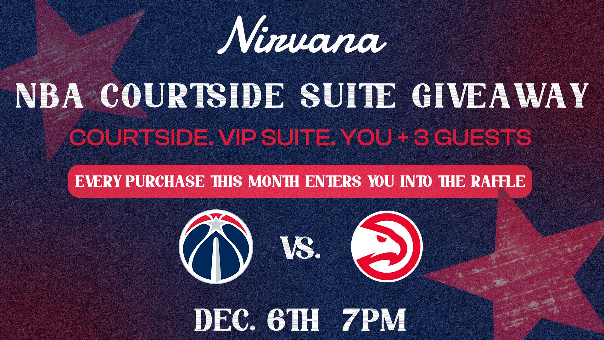 EVERY PURCHASE 11118 MONTH ENTERS YOU INV THE RAFFLE / 