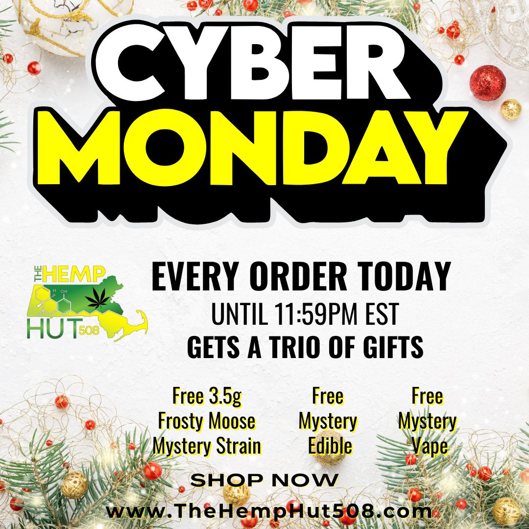 Le4N.W. Nrj 07Arien. it-phew .Thasittaks. 44p 011E11 14111AV M Hu 17608 EVERY ORDER TODAY UNTIL 1159PM EST GETS A TRIO OF GIFTS Free 3.5g Frosty Moose ystery Strain Free Free Mystery MStery Edibje . --a1.4.-4-t 7TheitempliutSLOaiscb / 