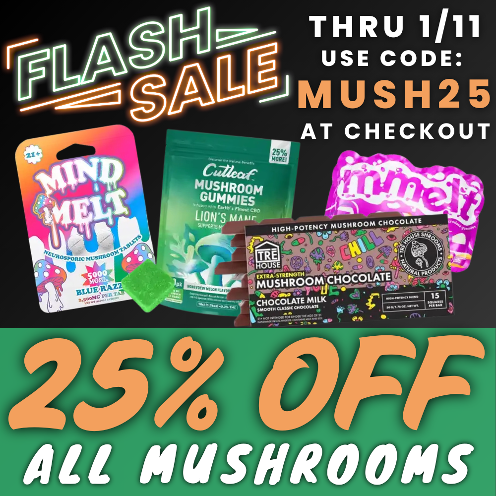 1 r 11IW 31V103010 mog-mnaillievitatati 3P/1030HD kwoolaisnw nanews-vana no 1n0No3H3 iv /  FLASH SALE! - Get 25% OFF ALL MUSHROOMS Now Thru 1/11 With Code: MUSH25 | Shop Now At https://www.thegreendragoncbd.com/