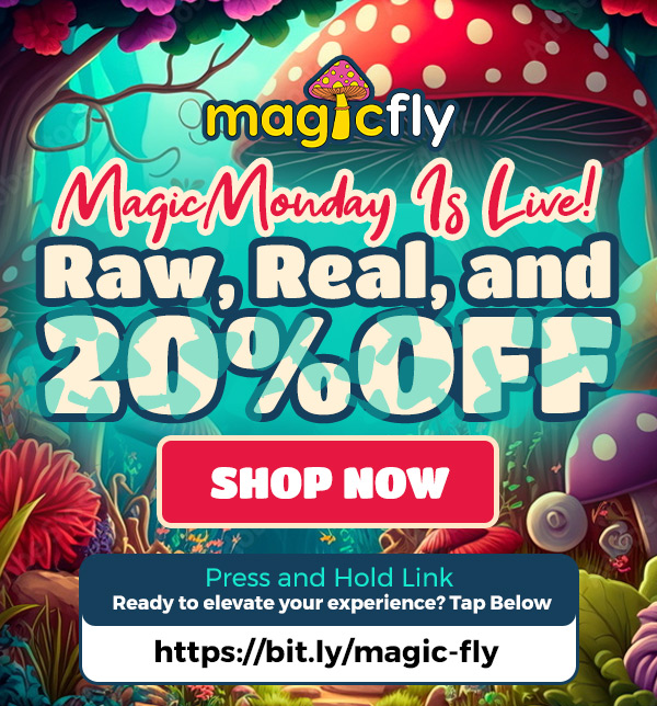 r Press and Hold Link Ready to elevate your experience Tap Below https//bit.Iy/magic-fly / MagicMonday Is Live!Raw, Real, and 20% OFF!Shop now at magicfly.com