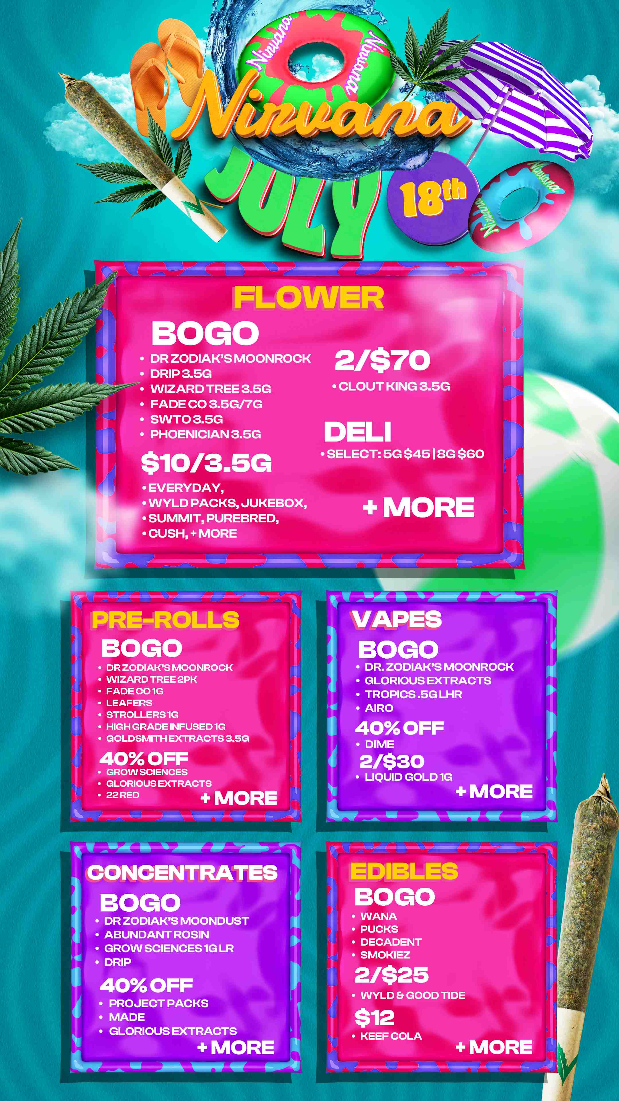 . / Check out more Friday BOGOs & Low Prices at Nirvana AZ: https://nirvanacannabis.com/arizona/