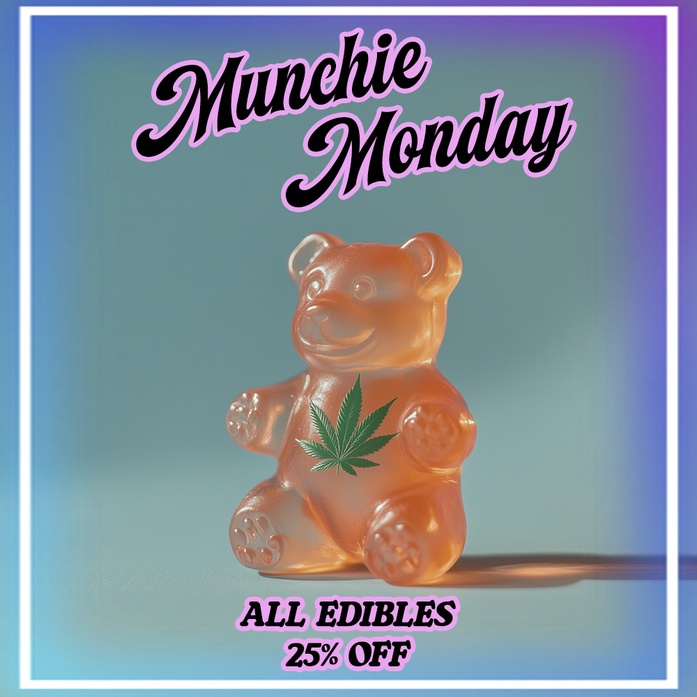 ALL EDIBLES 25 OFF / MUNCHIE MONDAY IS HERE! 25% OFF ALL EDIBLES TODAY!THE MEDICINE WOMAN DISPENSARY 660 TONNELE AVE JERSEY CITY NJ 855-TMW-MEDS 
