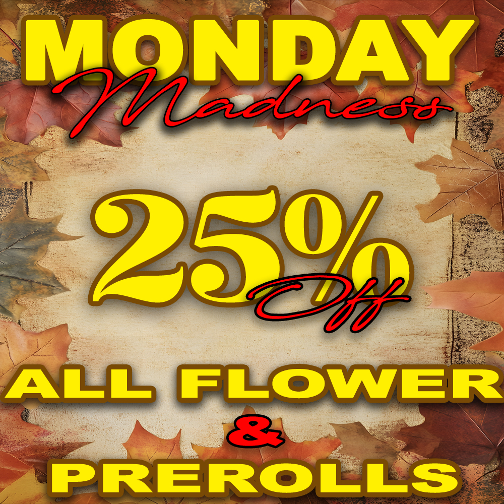 livedeal image / MONDAY MADNESS!25% OFF ALL FLOWER & PREROLLS!(Must mention promo for discount)THE MEDICINE WOMAN DISPENSARY 660 TONNELE AVE JERSEY CITY NJ 855-TMW-MEDS 