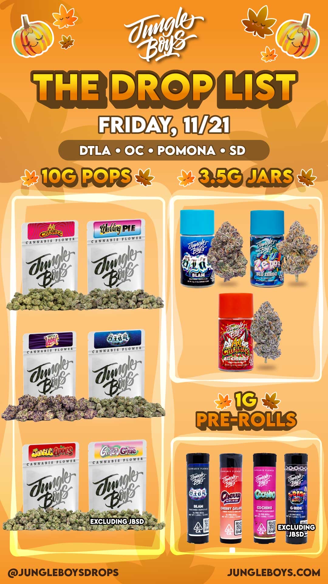 JUNGLEBOYSDROPS JUNGLEBOYS.COM / 