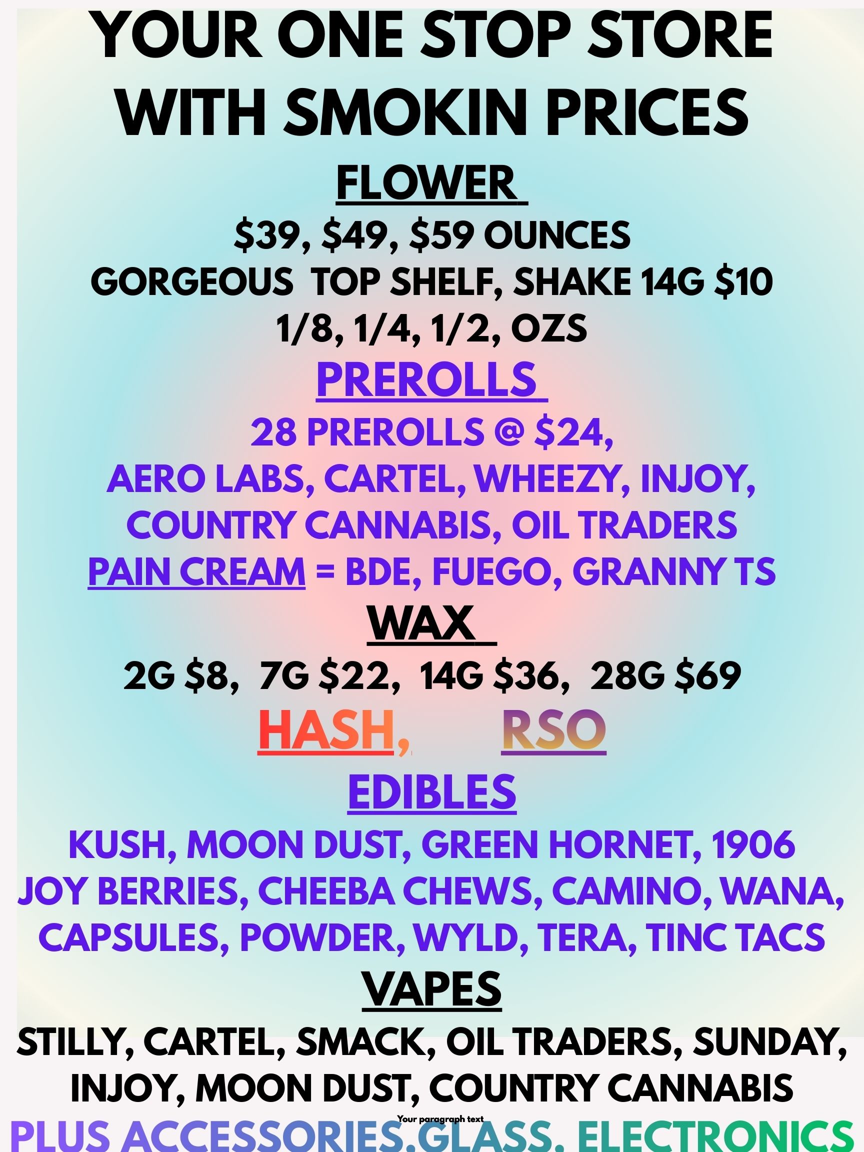 Marijuana Dispensary Live Deals in Mcalester, Oklahoma