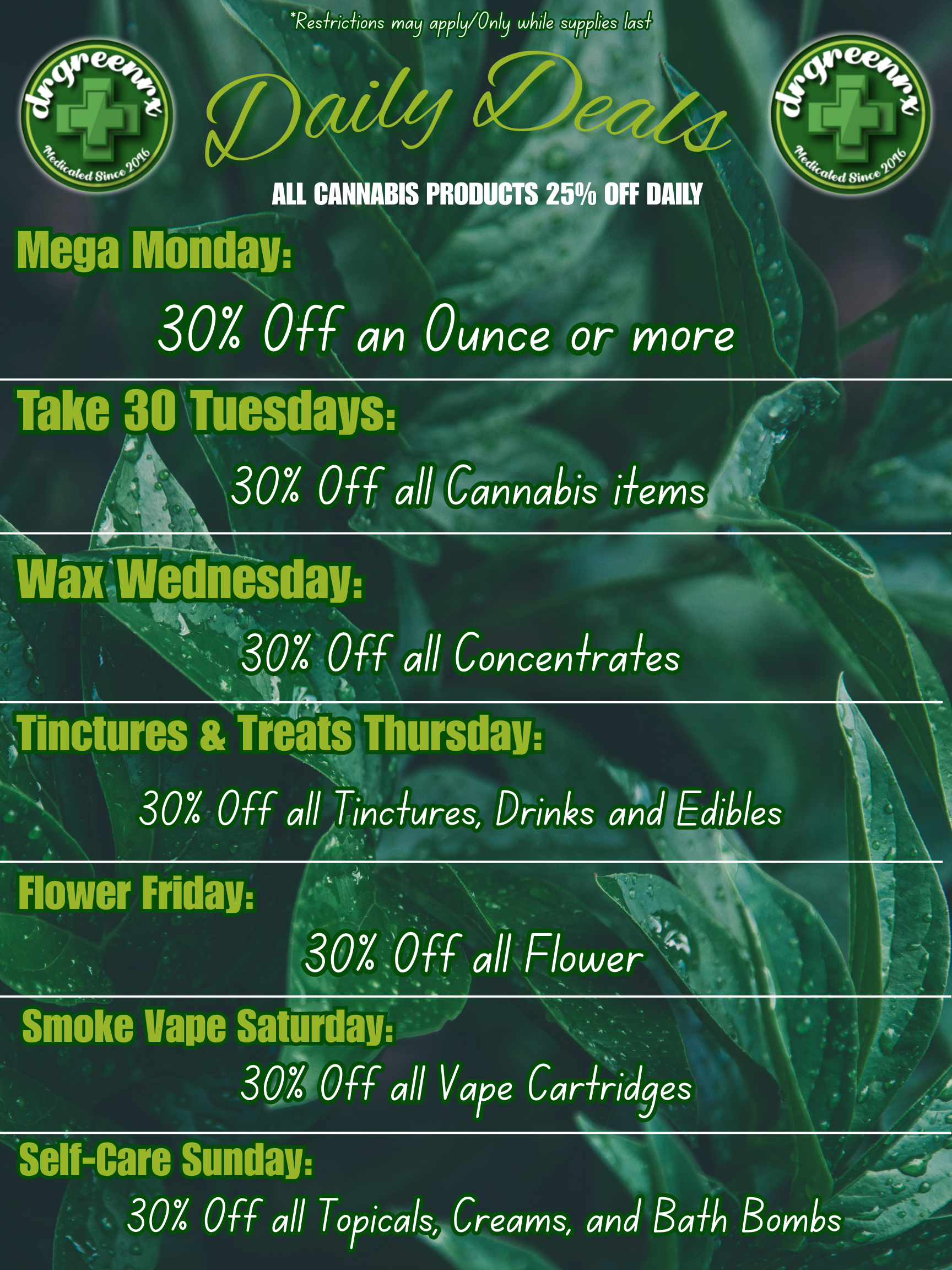  / Use New Daily Deals Or Take 25% Off!www.drgreenrx.com