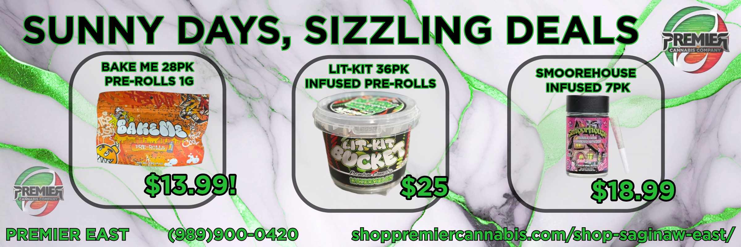 BAKE ME 28PK PRE-ROLLS 1G 36PK iNFUSID PRE-ROLLS SMOOREHOUSE INFUSED 7PK artHarrs / 