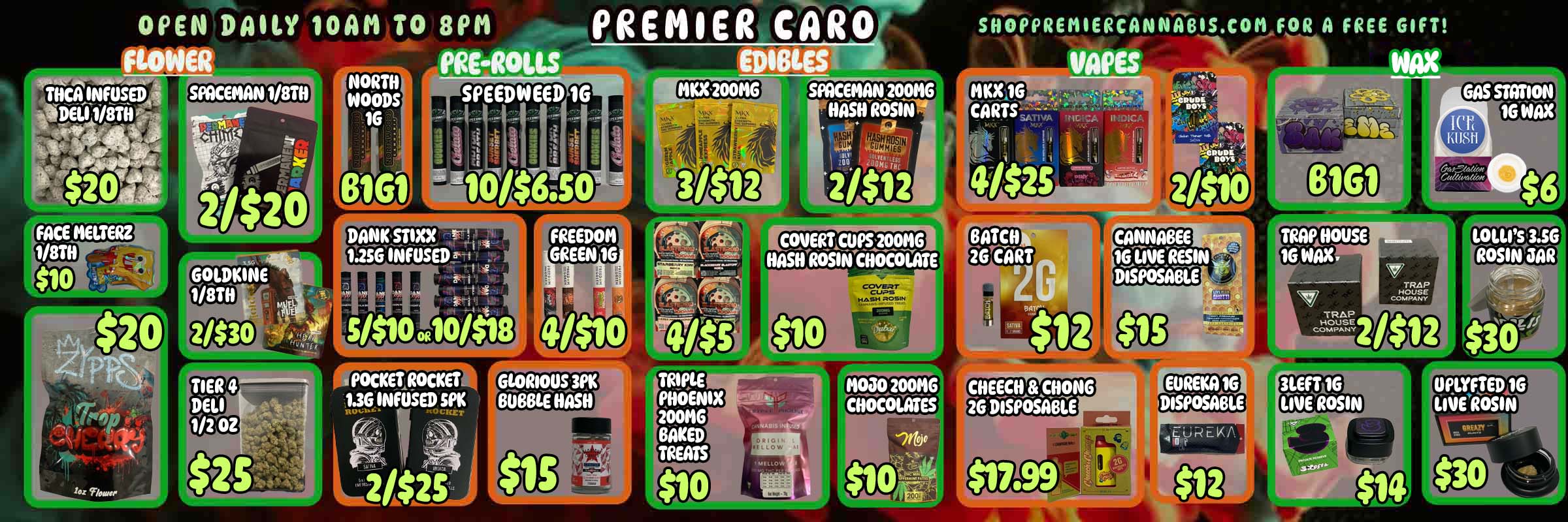 SHOPPREMIERCANNifelS.COM FOR A FREE GIFT WIPES 161118 4/00 Tritt RIP HOENIX 00MG TREATS 0 iiivREVA / 