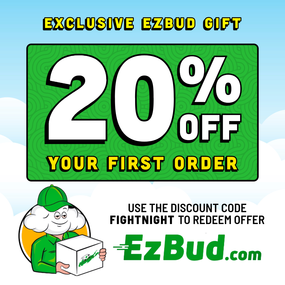 laZeLCOUVO aEBoo OWN USE THE DISCOUNT CODE FIGHTNIGHT TO REDEEM OFFER EzEiut / Thanks for spinning our EzBud Prize Wheel last weekend  enjoy this exclusive EzBud Gift! Get 20% off your first order with the discount code 