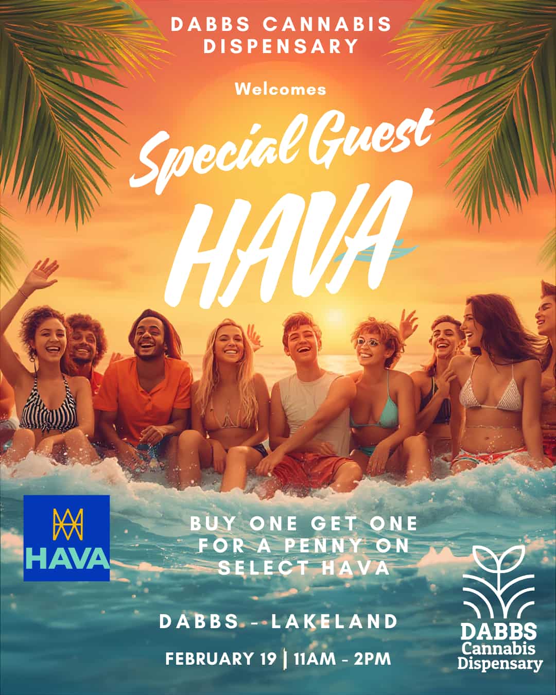 livedeal image / Join special guest HAVA at Dabbs - Lakeland!https://dabbsdispensary.com/shop-dabbs-menu/lakeland-jxn/