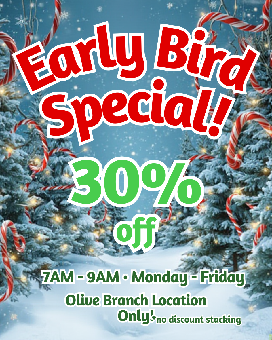 7AM 9AM Monday Friday Oliue Branch Location Onigfno discount stacking / https://dabbsdispensary.com/shop-dabbs-menu/olive-branch/