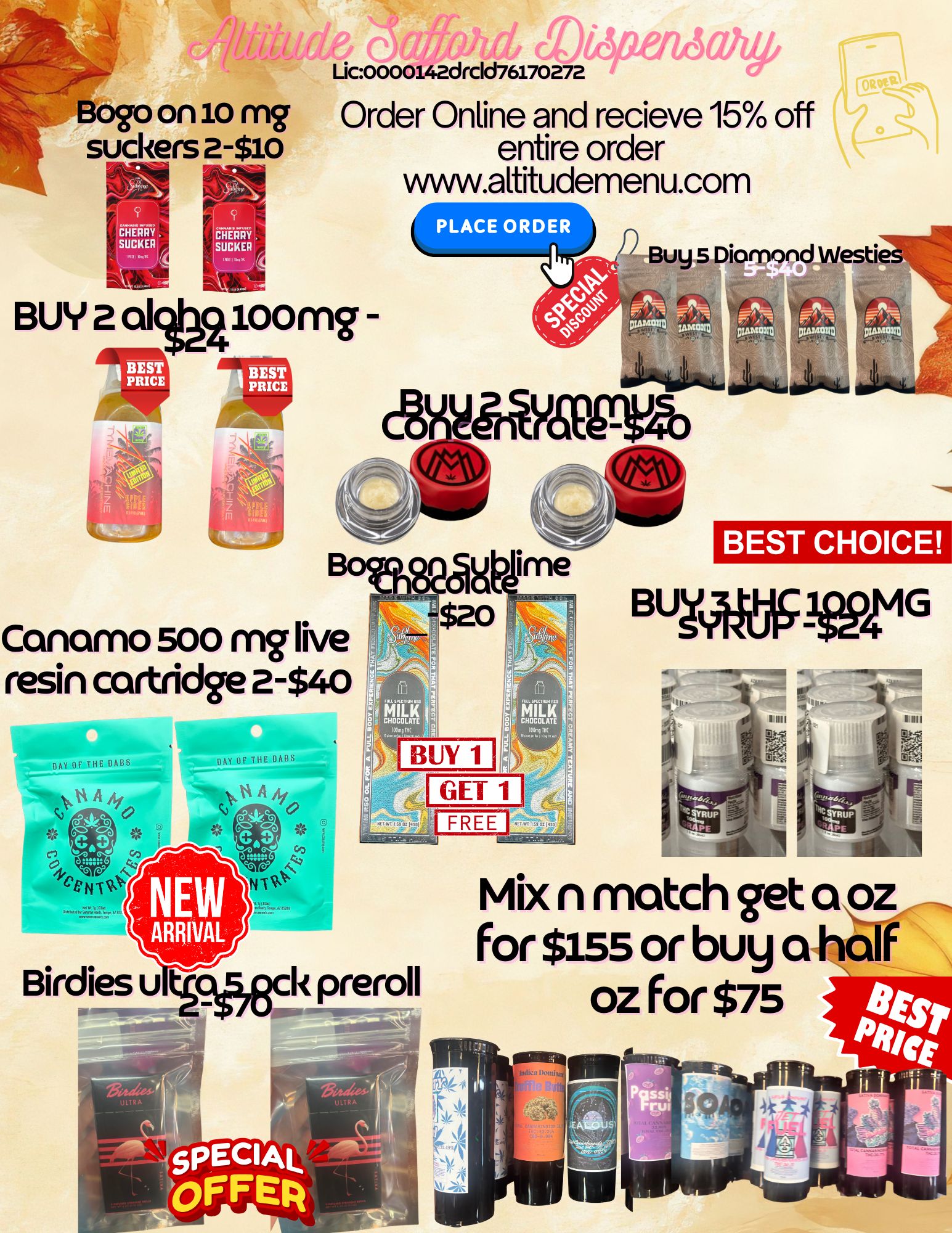 Ili 9 411P r4f0r1 -1iejmocap LiC0000142dfC1d76170272 Bop on 10 mg Order Online and recieve 15 off suckers 2-$10 entire order www.altitudemenu.com CHERRY SUCKER rakw.4 BUY 2 al loo mg PLACE ORDER Cialeagila ft4 ZOV Bostciisat Canamo 500 mg live resin cartridge 2-$40 inrM DAY OF THE Lib MIN.DAY OF THE flAUSa 94Des Birdies u O me G ET 1 preroll nessa FREE BEST CHOICE Buyu 4mG Mix n match get a oz for $155 or buy a half oz for $75 Dom IILTRA / 