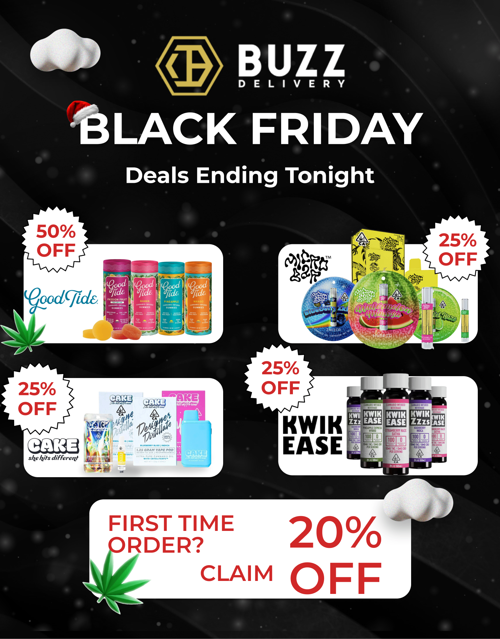 FIRST TIME 20 RDER CLAIM OFF / 